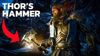 Gods Hammer  Mjolnir  Assasins Creed Valhalla Gameplay [upl. by Weatherley]