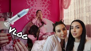 KOSMETOLOGA GEDİRƏM 💉 Beauty day 🇦🇿 VLOG Ayka 14 [upl. by Peednus]