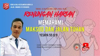 Renungan Harian Eps242 Kadet Darman Y Rema [upl. by Nyliac]