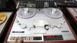 Studer A820 14quot Test Run [upl. by Cecily]