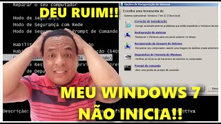 HD CORROMPIDO  Como recuperar e instalar Windows Como corrigir erro na instalação do Windows [upl. by Rundgren]