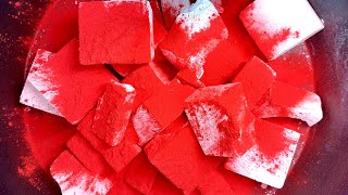 16 Blocks Bright Red Gym Chalk Crumble [upl. by Deeas]