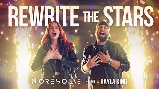 REWRITE THE STARS The Greatest Showman ROCK Cover by NO RESOLVE amp kaylakingmusic Official Video [upl. by Vandervelde827]