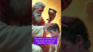 1 Samuel 16 vs 7 shorts bibleverse [upl. by Marriott]