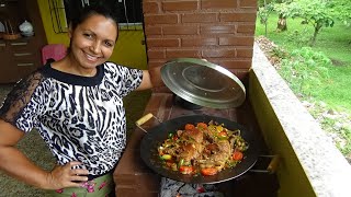 COMIDA NA LENHA É OUTRA COISA NÉ [upl. by Pomeroy]