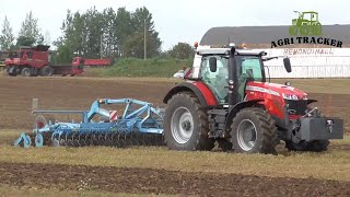 MF Red Tillage Season  Massey Ferguson amp Lemken [upl. by Kerrie]