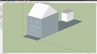 Huizen Tekenen SketchUp [upl. by Ernestine598]