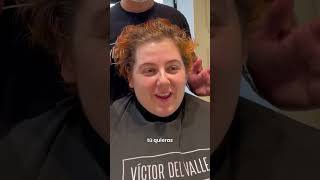 Adiós cobre hola rubio hairtransformation hairdresser peluquera estilista peinado [upl. by Newman]