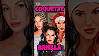 Coquette Remix  Briella La Joaqui Yami Safdie Letra  Lyrics shorts [upl. by Sunev607]