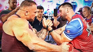 LEONIDAS VS PRUDNIK  ARM WRESTLING AFTER PULL 2024 [upl. by Feledy]