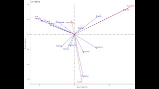 Correspondence Analysis in R [upl. by Ahsilahk]