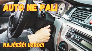 Auto ne pali  5 najčešćih uzroka [upl. by Teiv832]