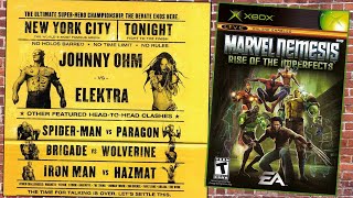 Marvel Nemesis Rise of the Imperfects  Original Xbox Review [upl. by Soren816]