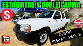 Nissan Estaquitas y nissan doble cabina en venta en México 🇲🇽Tianguis de autos Cuautla [upl. by Sisson721]