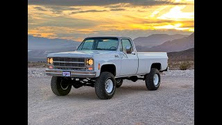 1979 GMC K1500 Sierra Grande 4x4 PickUp WalkAround amp Test Drive [upl. by Ardys931]