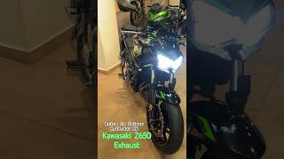 Kawasaki Z650 Exhaust Sound z650 wheelie superbike z900 exhaust bikerider biker dreambike [upl. by Ashling]