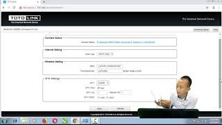 Totolink N200RE sebagai DHCP Client [upl. by Kcirddec]