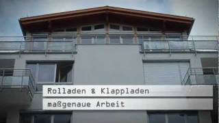 Terrassendach Rollladen Fensterladen Wintergärten Udestedt Motz Montage Produktion firmenclipde [upl. by Limber393]