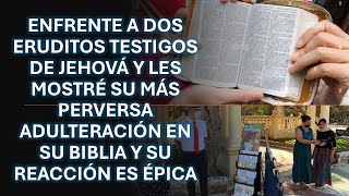 TESTIGOS DE JEHOVÁ Y SU MÁS PERVERSA ADULTERACIÓN A LA BIBLIA [upl. by Ade215]