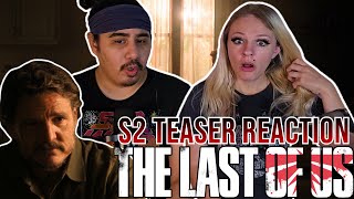 The Last of Us  Season 2 Official Teaser Trailer Reaction [upl. by Kelly]