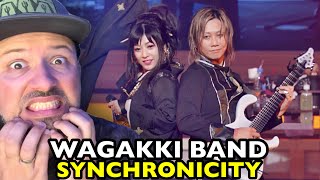 WAGAKKI BAND Synchronicity LIVE  REACTION [upl. by Matelda]