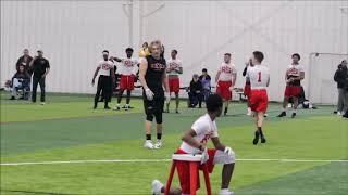 Ogemaw Heights 2020 DETE Jere Getzinger highlights with Z6NE A 7on7 [upl. by Daukas]