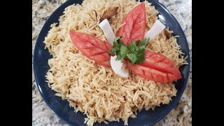 Simple and Quick Rice Pulao Pilaf [upl. by Carlton833]