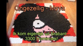 Ongezellig 3  Maya Domino Field  3300 Dominoes  Field Record [upl. by Anierdna81]