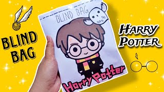 🥰paper diy🥰Blind bag paperHarry PotterASMR opening blind bag [upl. by Ennaej636]