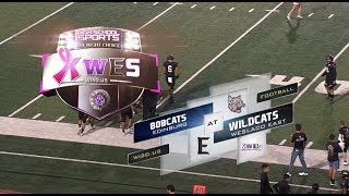 Football 2019  Weslaco East Wildcats vs Edinburg Bobcats [upl. by Niu]