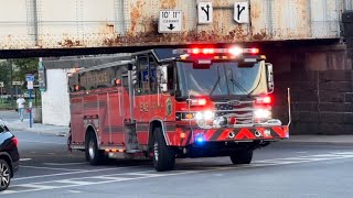 Village of Mamaroneck Fire Department  Engine 42 Responds to an Automatic Alarm Activation [upl. by Aitetel]