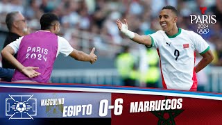 Highlights amp Goles Egipto vs Marruecos 06 por la medalla de bronce  Juegos Olímpicos París 2024 [upl. by Cynthla232]