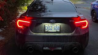 VLAND Taillights  Subaru BRZ demo [upl. by Atikat]