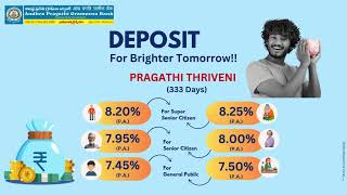 Avail best interest rates with Pragathi Thriveni 333 Days amp Pragathi Kuber 444 Days [upl. by Dwain]