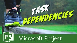 Task Dependencies in Microsoft Project [upl. by Votaw]