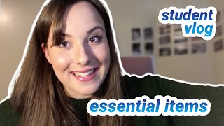 10 unusual things to bring to student halls  LSE Student Vlog [upl. by Normand]