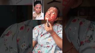 Viral red lipstick makeup hack🤯🔥😨 bengali hack shorts ytshorts trending [upl. by Eikcid29]