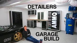 Ultimate Garage Build for Detailers [upl. by Feetal]