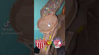 JORNADA 14 Necaxa vs Toluca futbol carreradecanicas [upl. by Odlanir]