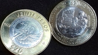 PECIO DE 20 Pesos Constitución [upl. by Suzette]