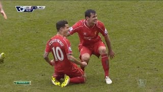 Philippe Coutinho vs Manchester City 01032015 H HD 720p by FFcomps [upl. by Omlesna]