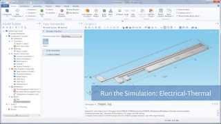 Running a Simulation in COMSOL Multiphysics 68 [upl. by Dena]