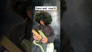 Gans and Rose😱😱😱 guitar fypシ゚viral funnyvideo funnyshorts hiburan [upl. by Assirat]