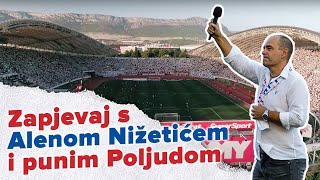 Zapjevaj s Alenom Nižetićem i punim Poljudom uz premijeru spota legendarne pjesme  Dalmacijo ❤️💙 [upl. by Meenen]