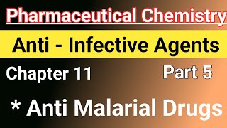 Anti malarial drugs in hindi  anti infective drugs in hindi  chemistry chapter 11 in hindi [upl. by Africah]