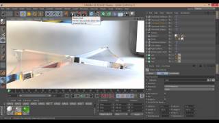 Cinema 4D Glass Effect Tutorial [upl. by Grimbal535]