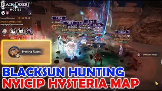 Tes Map Hysteria Black Sun Touring and Hunting by Devnath Guild   Black Desert Mobile [upl. by Wain640]