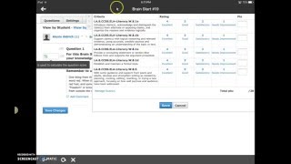 Making Standards Based Rubrics in Schoology [upl. by Anivlem170]