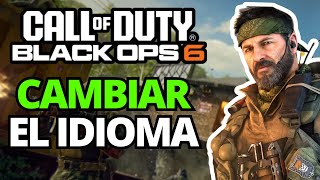 Cómo cambiar el idioma en COD Black OPS 6 [upl. by Adiene]