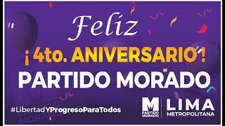 Partido Morado  Lima Metropolitana 2023 [upl. by Oz]